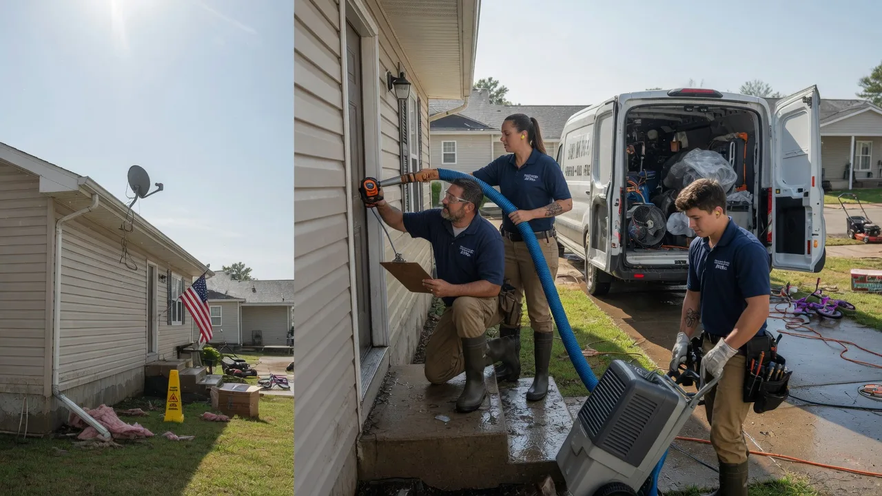 Ceiling Water Damage Restoration in Centerville, TX near me